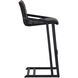 Webber 38.75 inch Cantina Black Barstool, Set Of 2